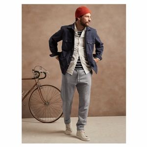 Banana Republic French Terry Grey Men’s Joggers